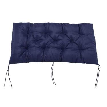 Imagem de Almofada Ao Ar Livre, Almofada de Bancada Ao Ar Livre para Móveis de Pátio, Almofadas de Balanço de Varanda Estupefada, Almofadas Grossas Ao Ar Livre Ao Ar Livre (azul-marinho)