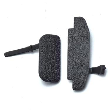 Imagem de 1 conjunto de capa de borracha MIC interface USB para Canon 6D 6D2 80D 60D 650D 600D 700D 750D 77D 800D 70D 7D 7D2 peça de reparo de câmera (tampa de borracha USB 77D 800D)