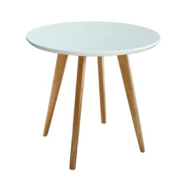 Imagem de Mesa de jantar redonda Sofia 0,80 cm Off White - PROVEERKAZA