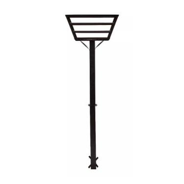 Imagem de Lixeira Para Calçada Passeio Externa Ferro Imperial Dragão - Metalúrgi