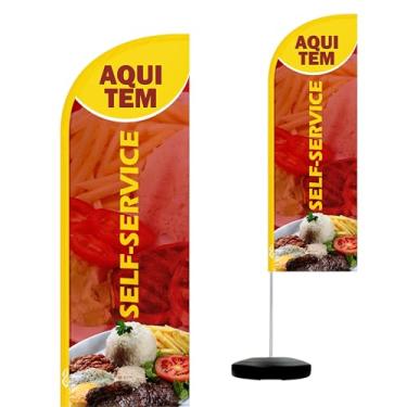 Imagem de Wind Banner Completo 2,10m Self Service