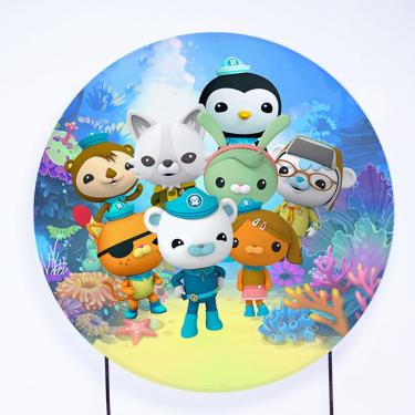 Imagem de Painel Decorativo para Festa 1,80x1,80 metros Vesti Fácil com Elástico Octonautas - Fera Print