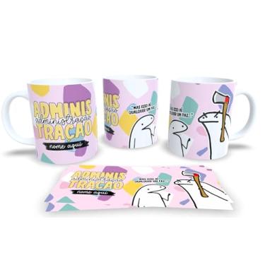 Imagem de Caneca Profissão em Porcelana 325ml – Designer, Médico, Engenheiro, Professor e Mais (Admistração)