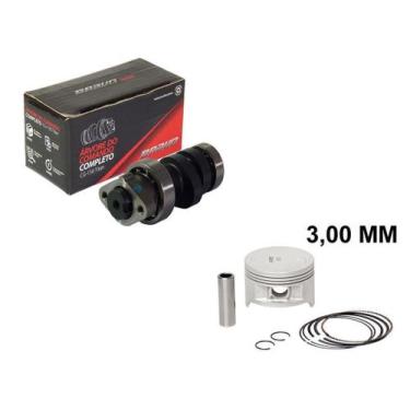Imagem de Comando De Valvulas Bravo Pistão 3mm Fan 125 2009 2010 2011 - WGK RACI