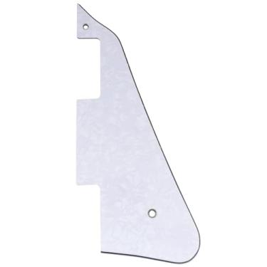 Imagem de Musiclily Escudo Pickguard para Guitarra EUA Les Paul Estilo Moderno, 4 Camadas Branco Perolado