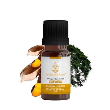 Imagem de Óleo Essencial de Copaíba 10ml - Previne e Trata Enxaquecas, Dores Musculares, Estrias e Celulites