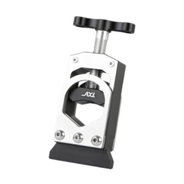 Imagem de Generic Guia de serra para bicicleta, garfo de bicicleta, espigão de selim, liga de alumínio, profissional, portátil, estável, corte, guia de serra,