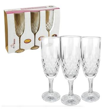 Imagem de Conjunto de Taças de Champagne 3pcs 189ml Safira