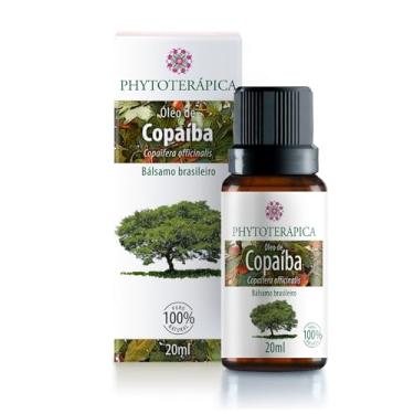 Imagem de PHYTOTERAPICA- Óleo Vegetal de Copaíba Bálsamo -Aromaterapia -Pele e Cabelo -Excelente na prevenção do envelhecimento precoce, além de auxiliar em problemas do couro cabeludo -100% Puro, Natural -20ml