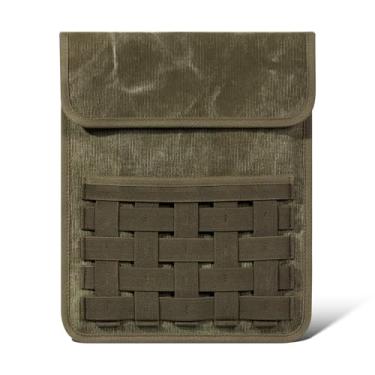 Imagem de Gexmil Capa para laptop de 16 polegadas, 15-15,6 polegadas compatível com MacBook Pro 16 M4 M3 M2 M1, notebook HP Acer, Dell, Lenovo, ASUS, bolsa de computador com bolso, verde exército