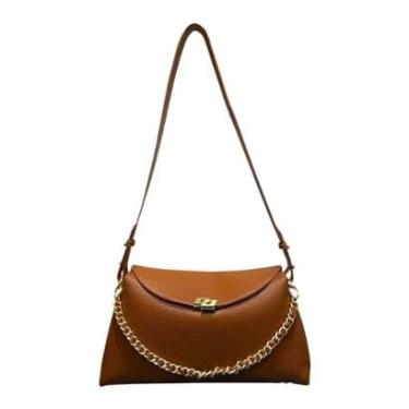 Imagem de Bolsa Feminina Colcci Iconic Long Alça Dupla Media Marrom-Feminino