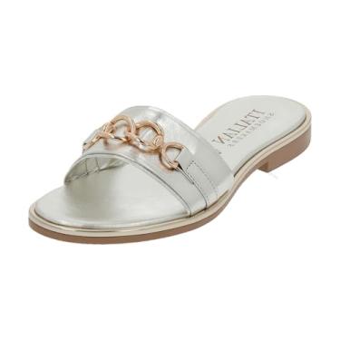 Imagem de ITALIAN Shoemakers Sandálias femininas Monik, Platina, 38