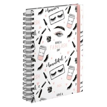 Imagem de Agenda Comercial Plus 2026 Salão de Beleza Charm Rosa