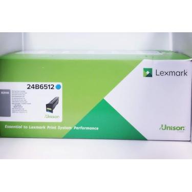 Imagem de Lexmark Cartucho de toner 24B6512 XC8160 (ciano) em embalagem de varejo