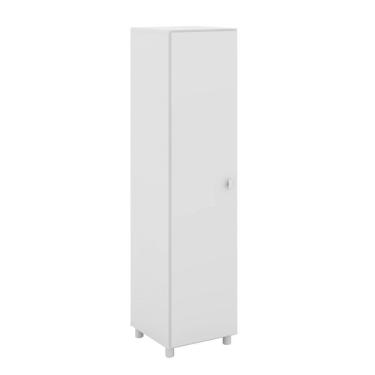 Imagem de Armário Multiuso 1 Porta 2 Prateleiras Am3107 Branco