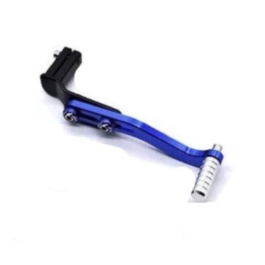 Imagem de Pedal Cambio Passador Moto Trocador Marcha Esportivo Azul