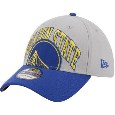 Imagem de Boné New Era 39Thirty Stretch Fit Golden State Warriors NBATipoff 2023 Masculino-Masculino