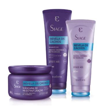 Imagem de Kit Siàge Eudora Revela Os Cachos-Unissex