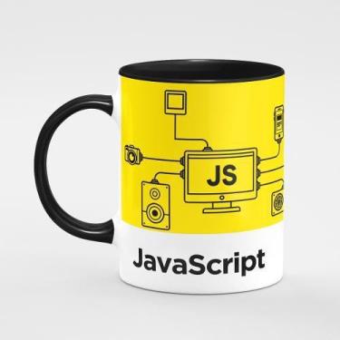 Imagem de Caneca dev JS JavaScript B-black - JPS INFO
