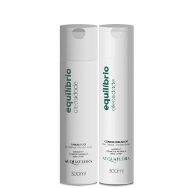 Imagem de Kit Shampoo e Condicionador Equilíbrio Oleosidade - Raiz Oleosa, Pontas Secas | Acquaflora