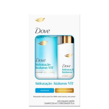 Imagem de Kit Dove Hidratação Hialuron Vit Shampoo 350ml e Condicionador 175ml