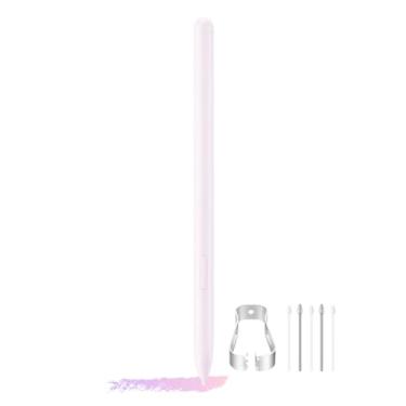 Imagem de Caneta de substituição para Galaxy Tab S9 FE S para Samsung Galaxy Tablet S9 FE Plus Stylus – Comando Aéreo, Atração Magnética, Compatível com Tablet S9 FE/S10 FE Caneta Stylus (Lavanda)