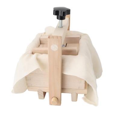 Imagem de Máquina de Prensa de Tofu de Madeira DIY Ferramenta de Fazer Tofu Uso Doméstico (Tipo 5 (8,3 X 8,3 X 8,9 cm))