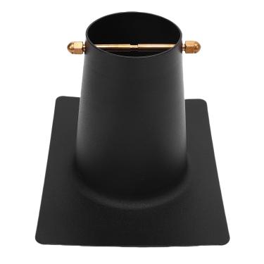 Imagem de AYNEFY Adaptador de Calha da Corrente de Chuva, Estrutura de Liga de Alumínio Instalador de Cadeia de Chuva Instalador de Calha Parafusos de Latão Adaptador de Pia de Chuva para Calhas