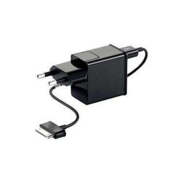 Imagem de Carregador de Tomada, com Cabo USB, Power Para Samsung Galaxy Tab Gt-p7500 Gt-p6200, Preto
