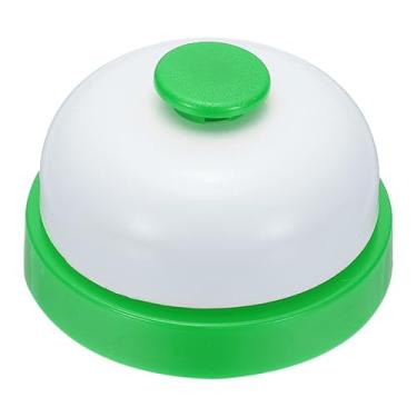 Imagem de PATIKIL Call Bell, 7,2 cm pequeno anel de serviço de mesa campainhas para recepção recepção balcão jantar bar hotel sala de aula, verde, 1 pacote