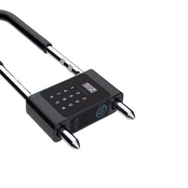 Imagem de Fechadura em Formato U com Bluetooth Eletrônica