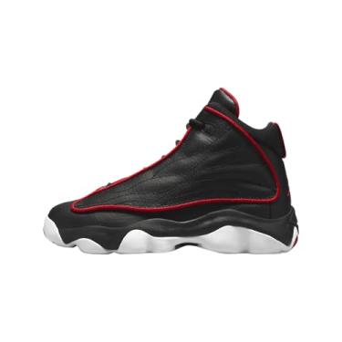 Imagem de NIKE Tênis infantil Jordan Pro Strong DC7911-105, Preto/vermelho universitário, branco, 18