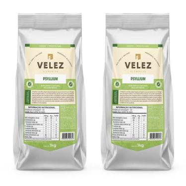 Imagem de Pack 2 unidades de Psyllium 1kg Velez