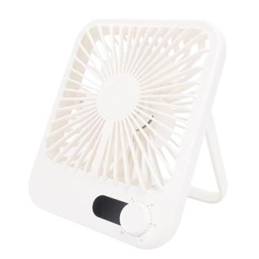 Imagem de AUNMAS Fan Pequeno de Mesa, 100 Velocidades Ajustáveis e 1000mAh LED Display Bateria Alimentada por Bateria, Forte Ultra Silencioso Ventilador de Mesa de 180 ° de Inclinação, Viagem Em