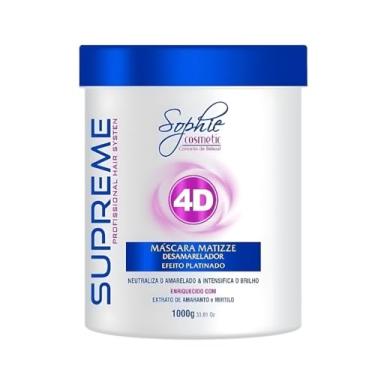 Imagem de Máscara Matizze 4D, Desamarelador Efeito Platinado, 1000g