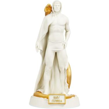 Imagem de Estátua Exu Cobra Imagem Umbanda Candomblé (Cor Mármore Dourado)