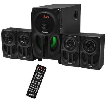 Imagem de Home Theater QUANTA 4.1CH 65 Watts RMS com Bluetooth e USB Bivolt Pret