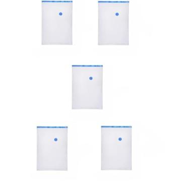 Imagem de Saco Organizador A Vácuo Para Viagem Ou Bomba De Ar Ou Eletrica USB Varias Medidas(100X70CM (KIT5))