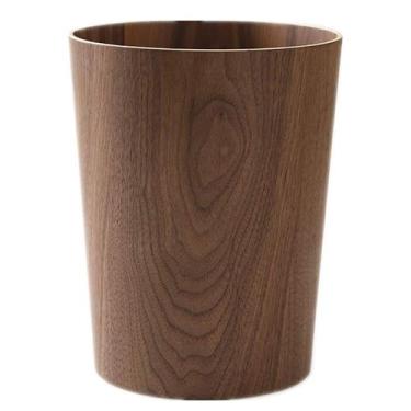 Imagem de Cesta de lixo de madeira BISOZER 8.7L para casa ou escritório