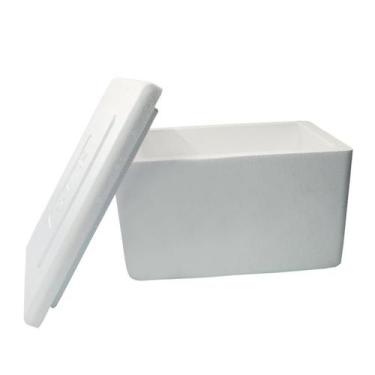 Imagem de Caixa Isopor Térmica Cerveja Sorvete Remédio Medicamento Refrigerante 