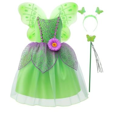 Imagem de Axaxa Tinkerbell Costume for Girls Fairy Costume for Girls with Butterfly Wings 3Y