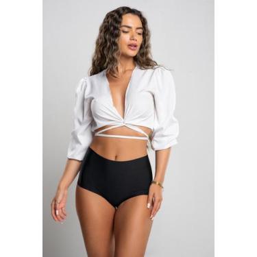 Imagem de Calcinha BOXE tipo SHORTINHO Corte Laser ORIGINAL Feminino NÃO MARCA -