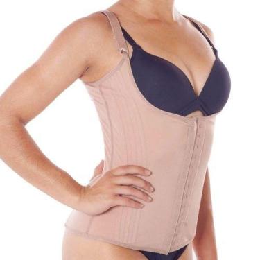 Imagem de Cinta Corpete Modeladora 12 Barbatanas Princesa Catarina - 027 Chocola