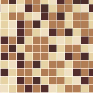 Imagem de Papel de Parede Adesivo Pastilha Marrom - 005 - Multimpressão