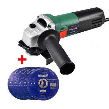 Imagem de Esmerilhadeira Angular DWT EAD 650 4½ Polegadas com 650W de Potência e