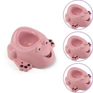 Imagem de Privadinha Troninho Pinico Para Desfralde Infantil Cor Rosa - injeplas