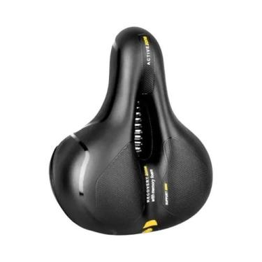 Imagem de Assento De Bicicleta Unissex Respirável, Oco, Com Absorção De Impacto,