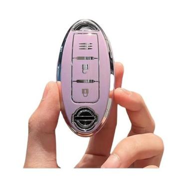 Imagem de Capa De Chave De Carro Nissan TPU Fob Shell Para Qashqai Juke X-Trail 