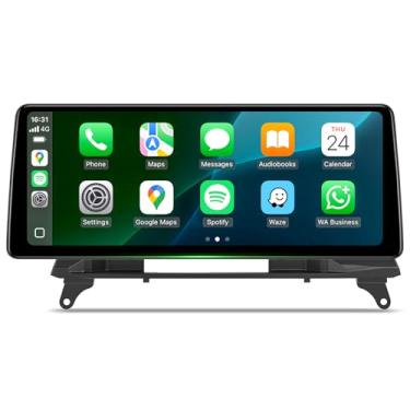 Imagem de Tela sensível ao toque Android de 12,3 polegadas sem fio CarPlay para BMW X5 X6 CCC E70 E71 (2007-2010) Android Auto Upgrade Factory Car Radio Retain Original Stereo System Multimedia Player Head Unit