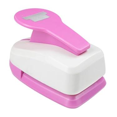 Imagem de KiBcsLic Furador de papel, furador de formas para crianças e adultos, de papel para scrapbook para artesanato com cartões, Etiquetas de Folhas Soltas